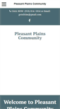 Mobile Screenshot of pleasantplainschurch.com